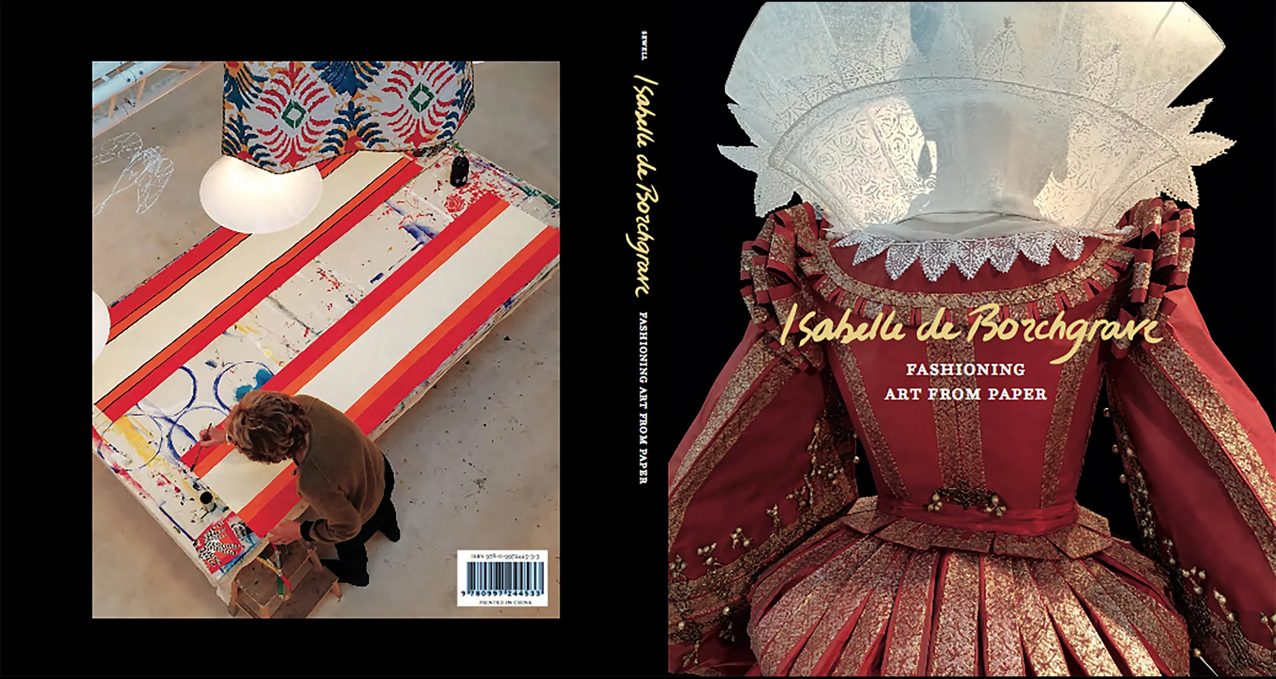 希少 アーティストIsabelle de Borchgrave 紙の世界 洋書 Isabelle de Borchgrave Dies at 78; Traced Sartorial History With